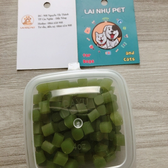 Thức ăn hamster làm sạch răng trà xanh 
