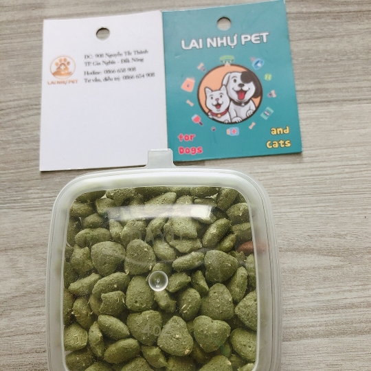 Thức ăn mài răng tim 30g