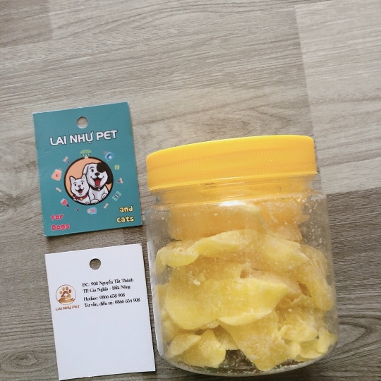 Thức ăn hamster đu đủ vàng