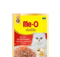 THỨC ĂN CHO MÈO Me-O delite Dạng Pate Vị cá ngừ với thanh cua nấu đông Gói 70g